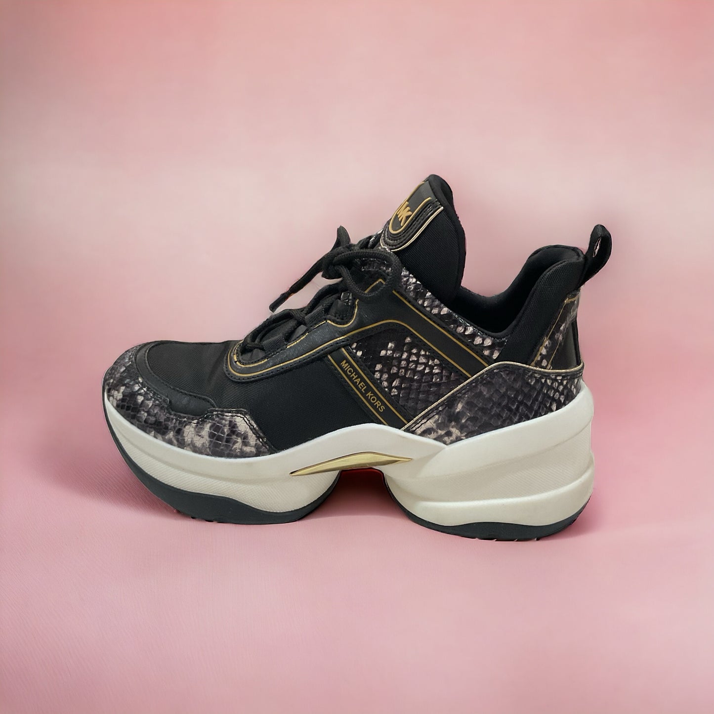 Michael Kors Size 9.5 New Black Sneakers