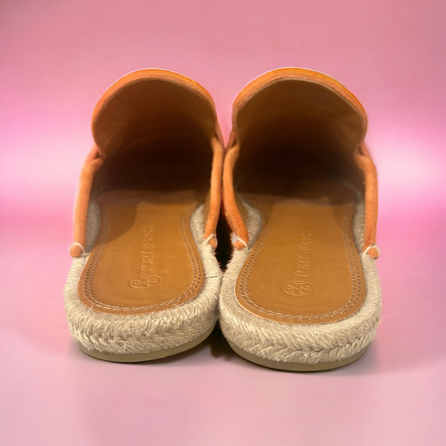 Tory Burch Size 9.5 NWT Orange Espadrilles