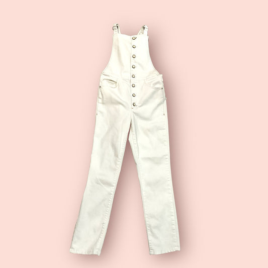 Guess Size 27 Good White Overalls