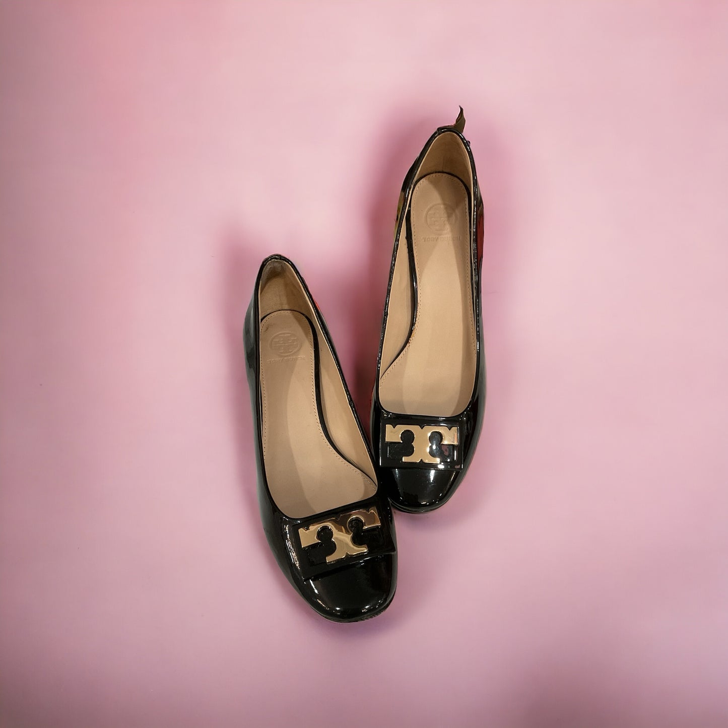 Tory Burch Size 9 Like New Black Pumps