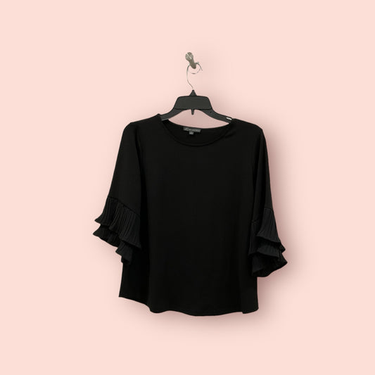 Adrianna Papell Size M Like New Black Shirt