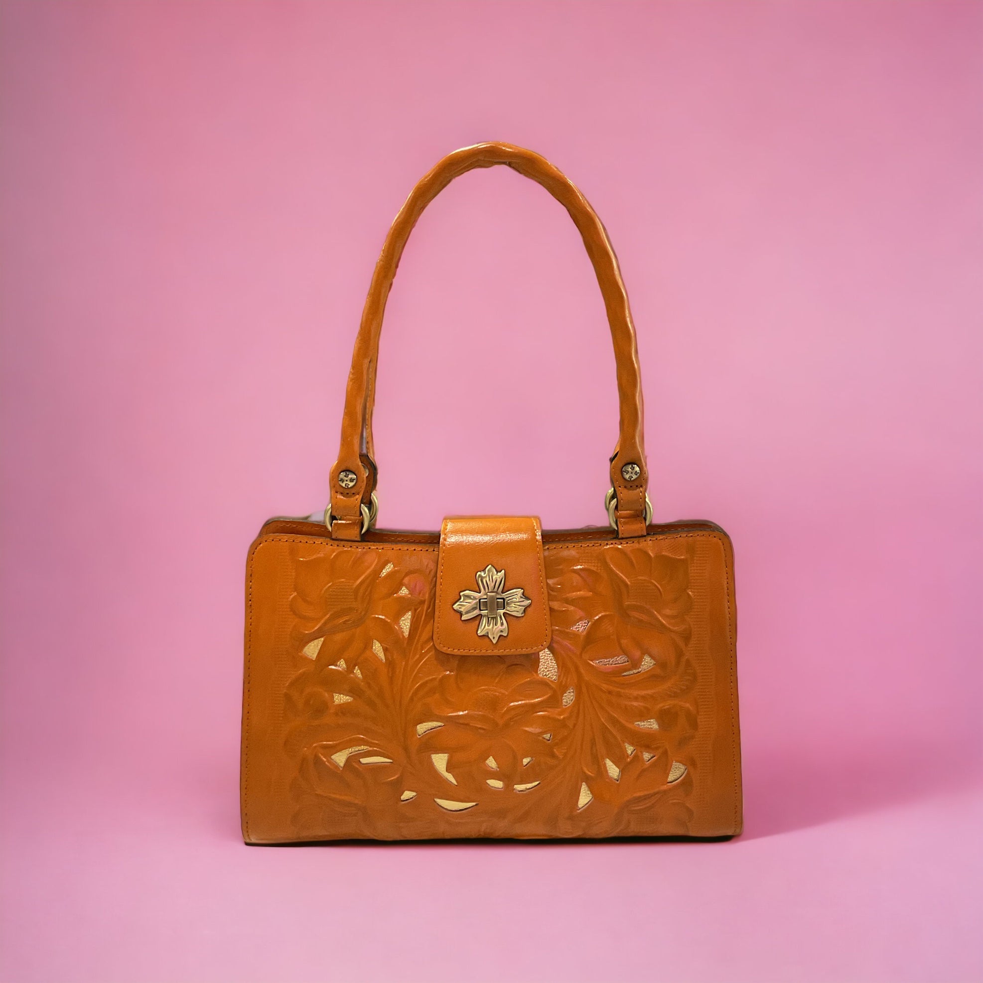 Nine & Company Orange Coral Crossbody Shoulder Bag Purse Travel 9 & Co. |  eBay