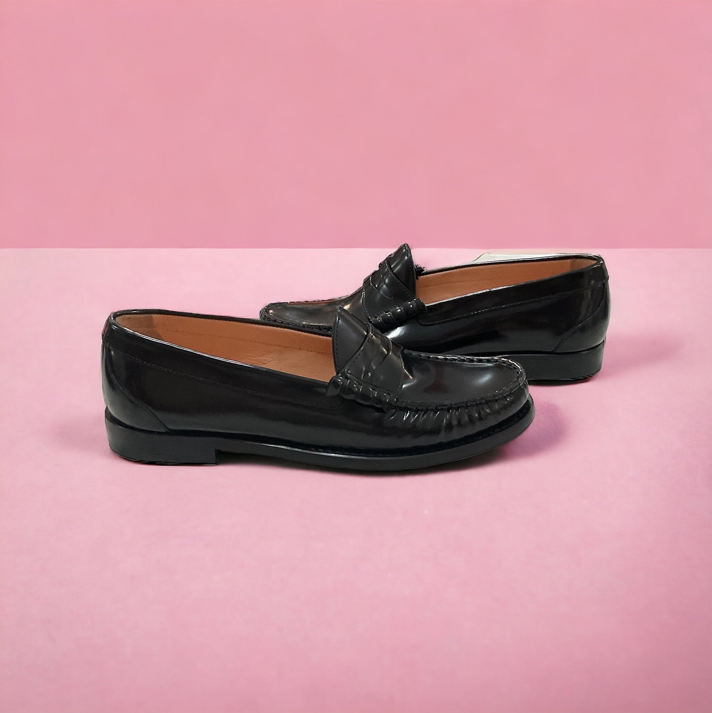 J. Crew Size 7.5 New Black Loafers
